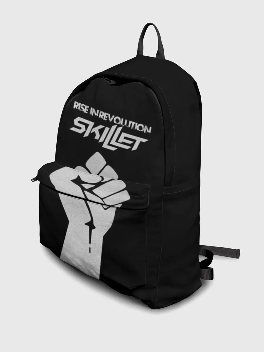 Рюкзак джинсовый / Rise in revolution - Skillet