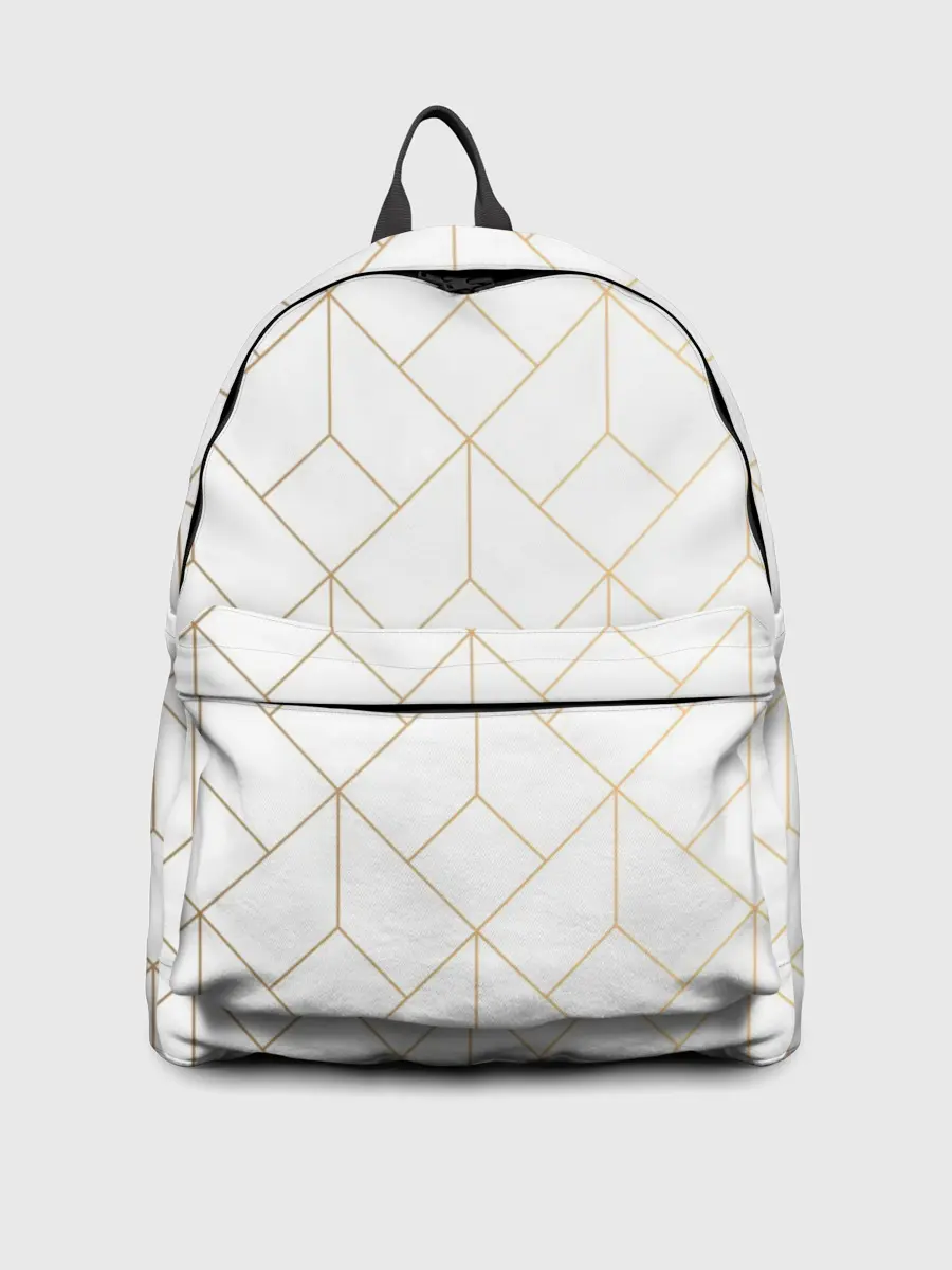 Рюкзак джинсовый / Красивая геометрия