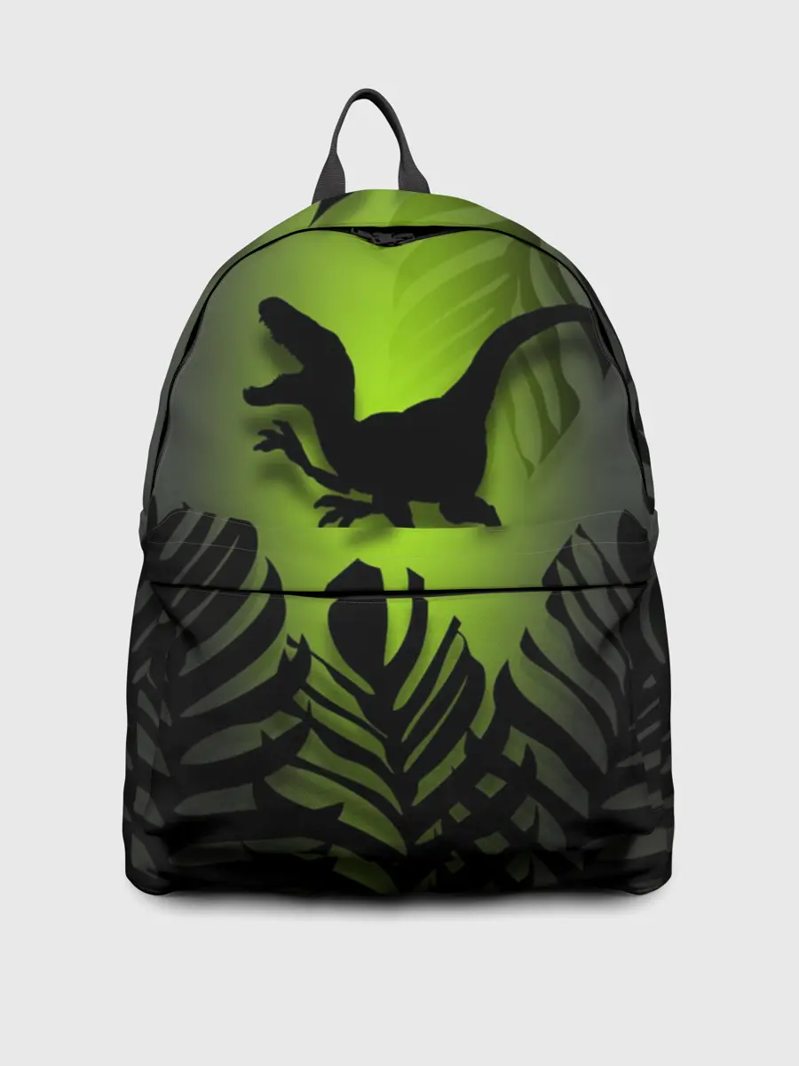 Рюкзак джинсовый / Велоцераптор