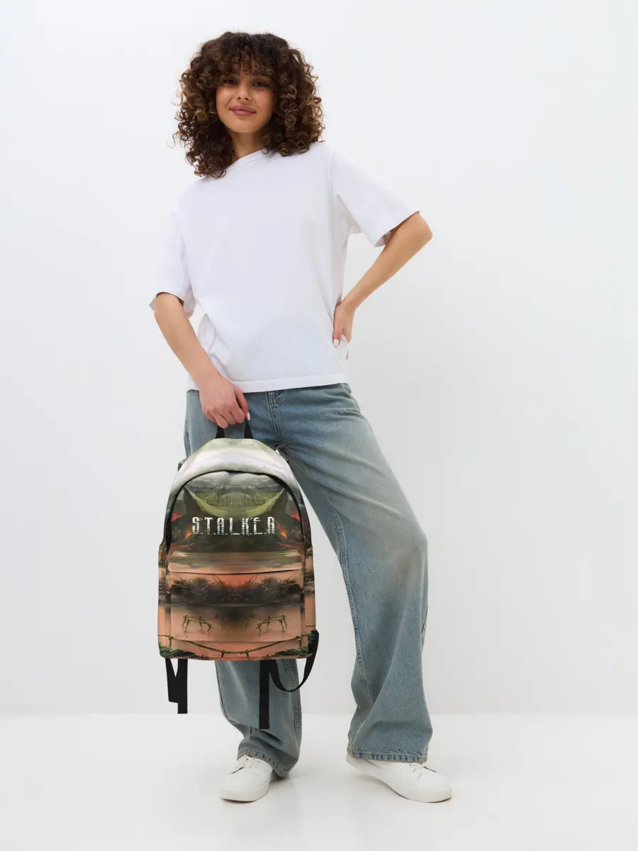 Рюкзак джинсовый / STALKER
