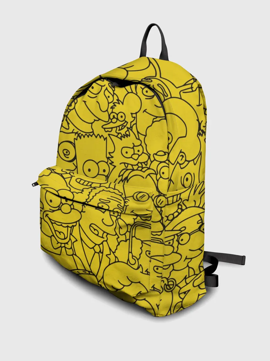 Рюкзак джинсовый / Симпсоны