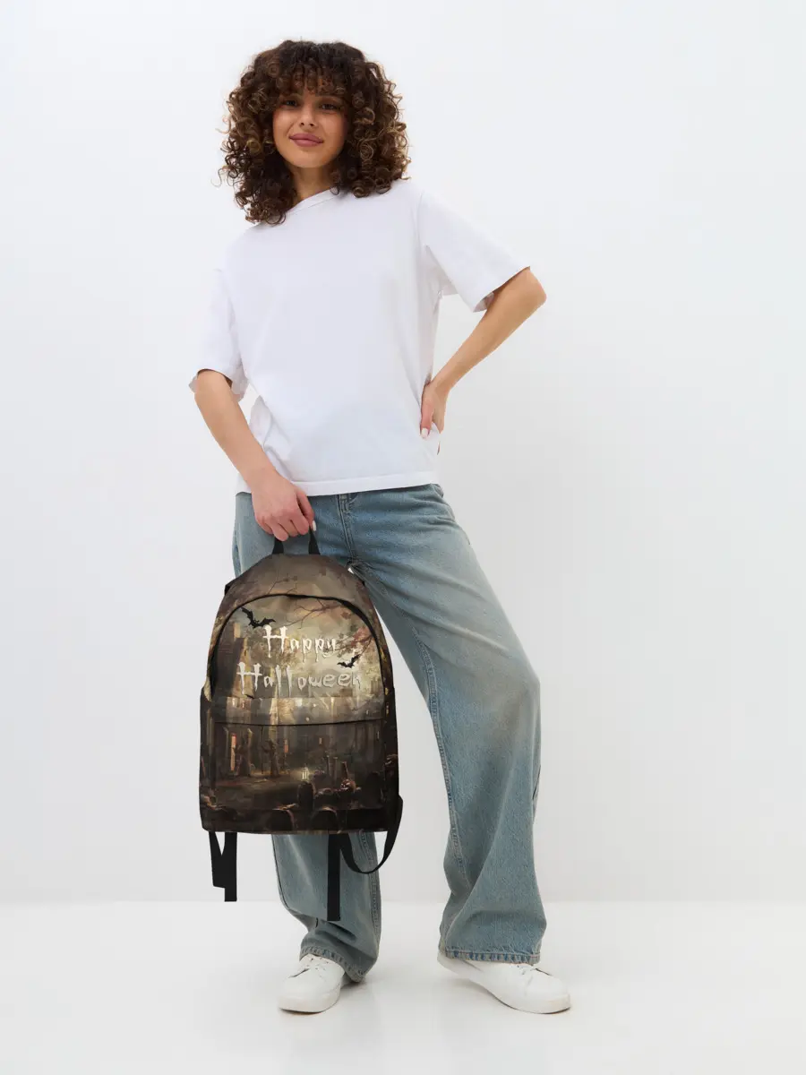 Рюкзак джинсовый / Halloween