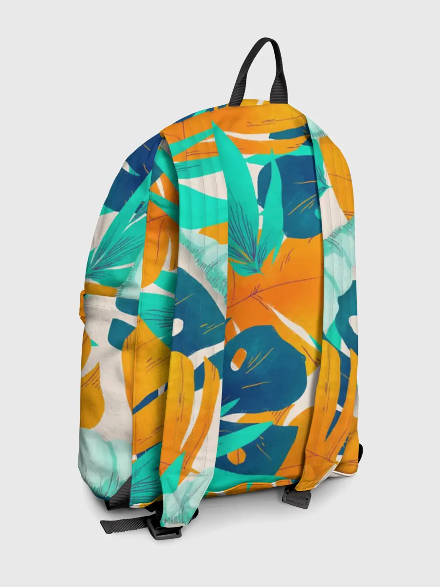 Рюкзак джинсовый / Тропики