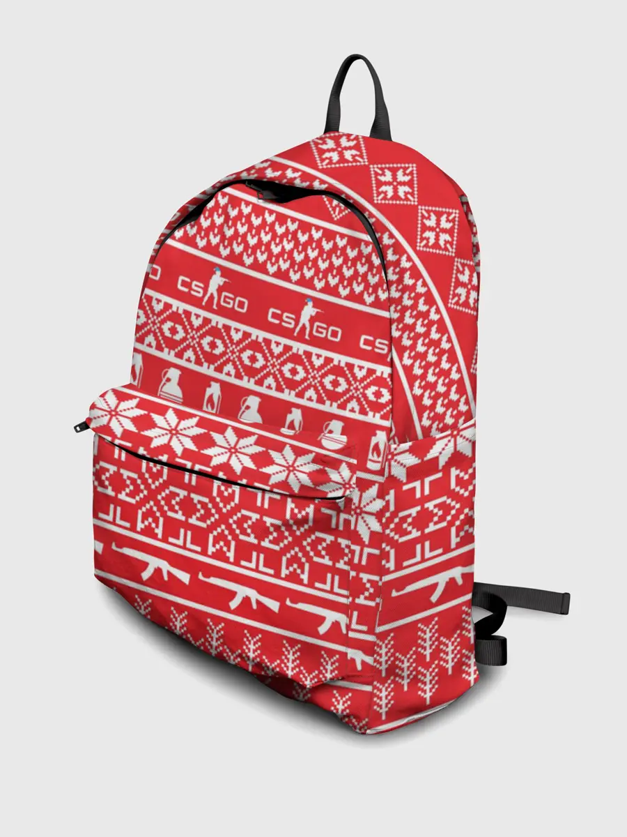 Рюкзак джинсовый / Новый год #9