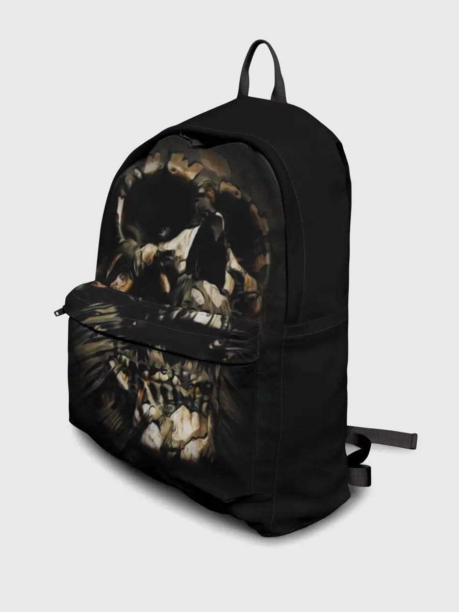 Рюкзак джинсовый / Череп