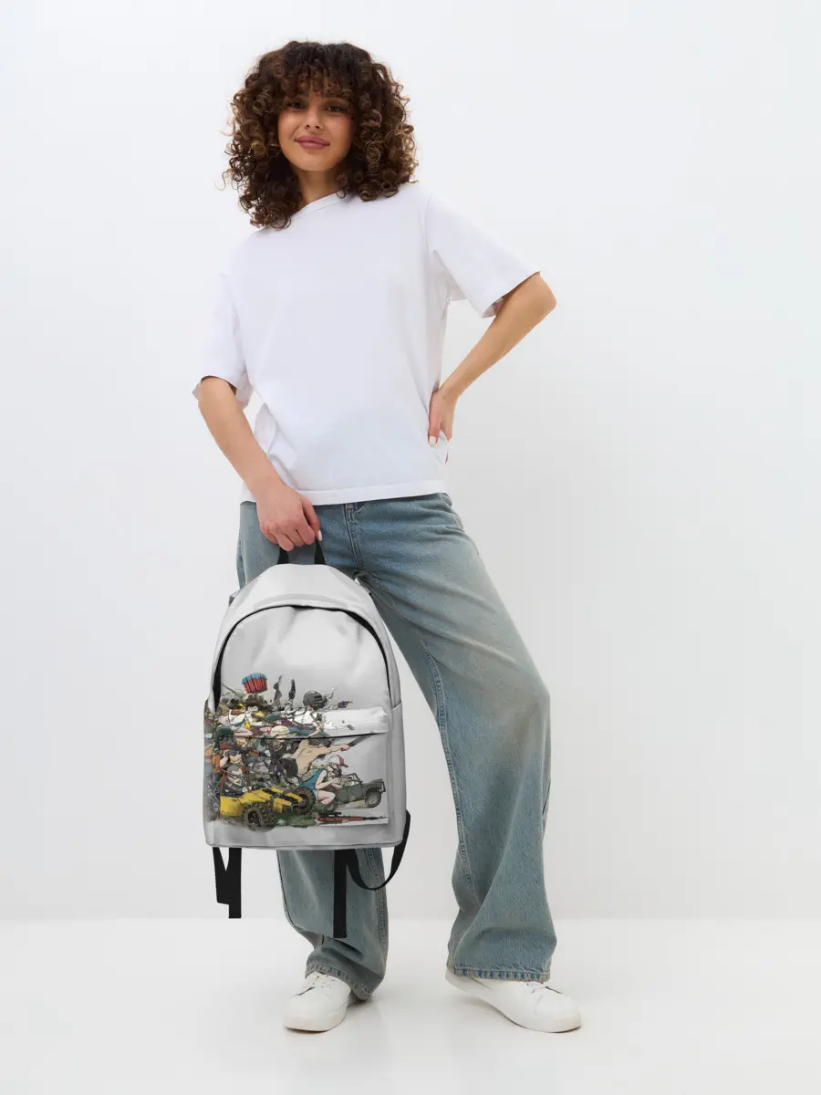 Рюкзак джинсовый / Погоня