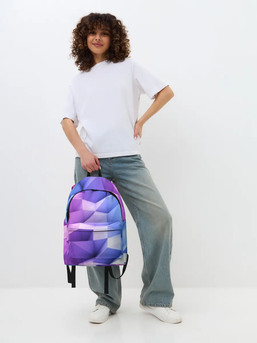 Рюкзак джинсовый / Текстура