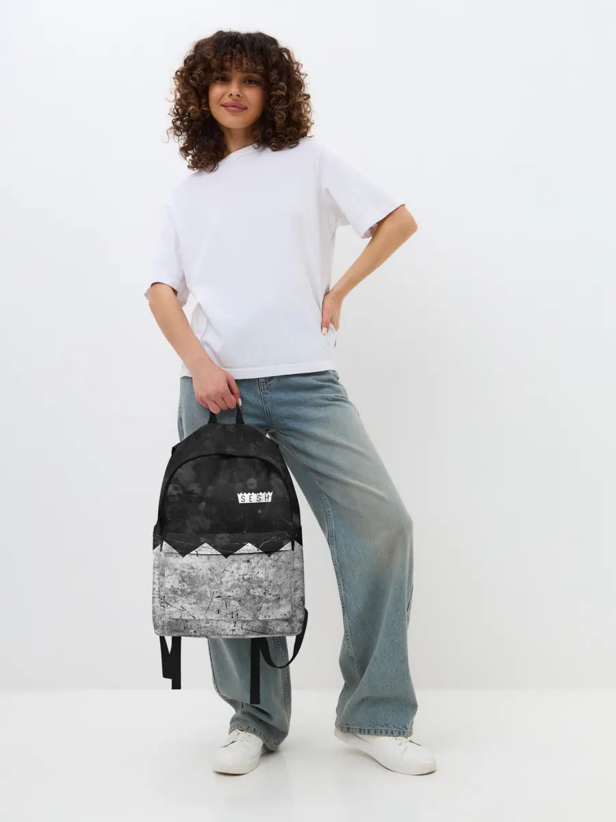 Рюкзак джинсовый / BONES: SESH Team