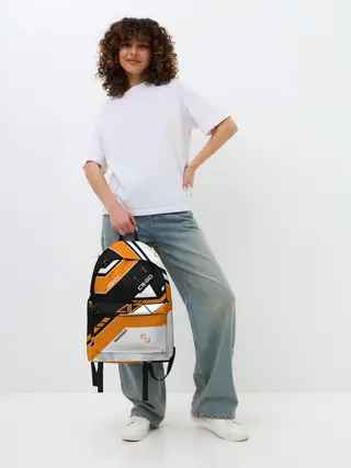 Рюкзак джинсовый / CS:GO - Asiimov Inverted