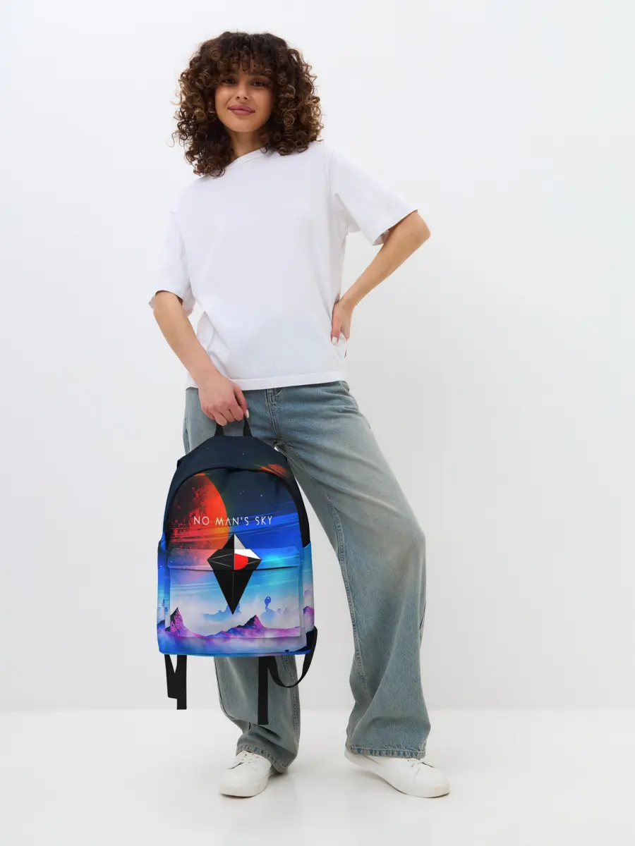 Рюкзак джинсовый / NO MANS SKY