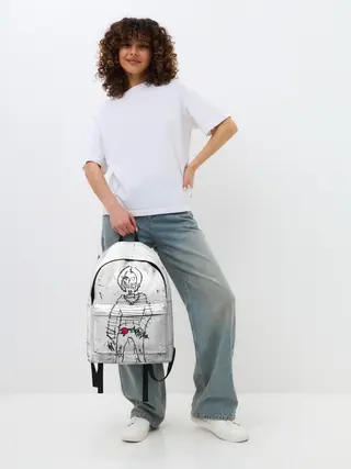 Рюкзак джинсовый / Lizer - Blessed