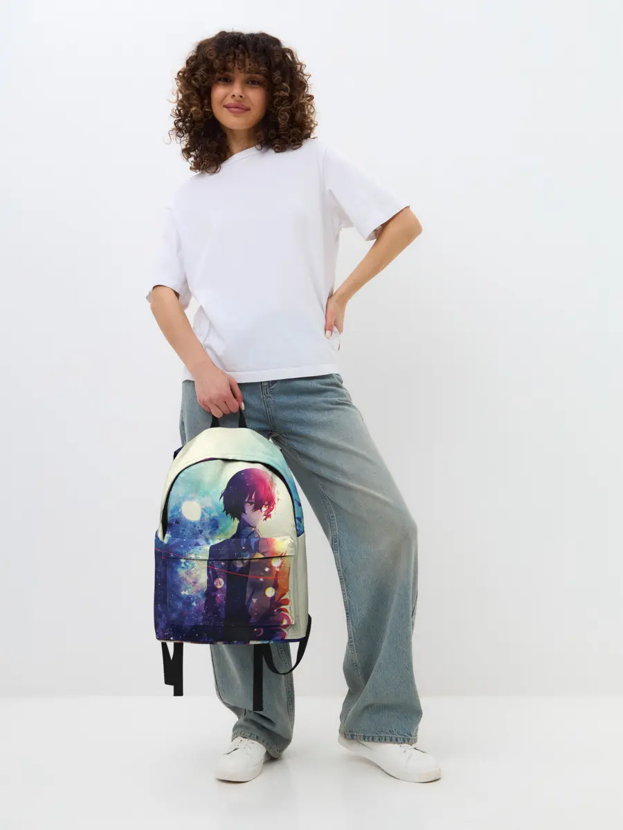 Рюкзак джинсовый / Осаму Дазай