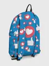 Рюкзак джинсовый / Лайки и сердечки