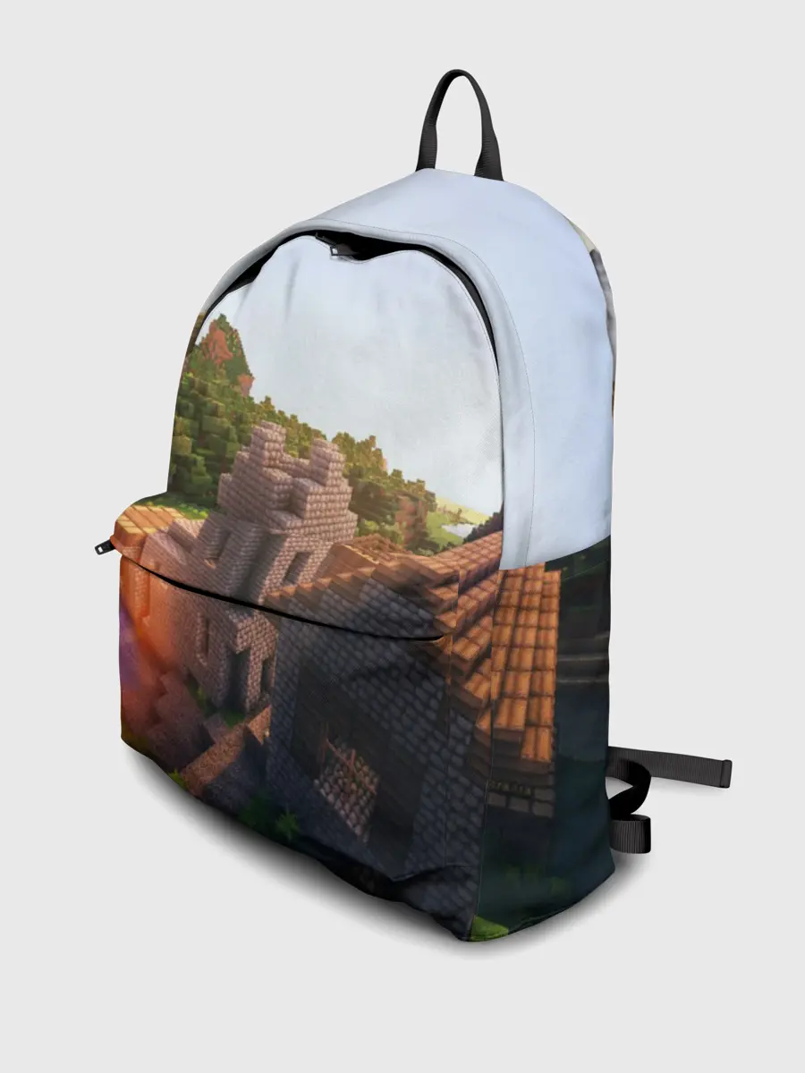 Рюкзак джинсовый / Minecraft