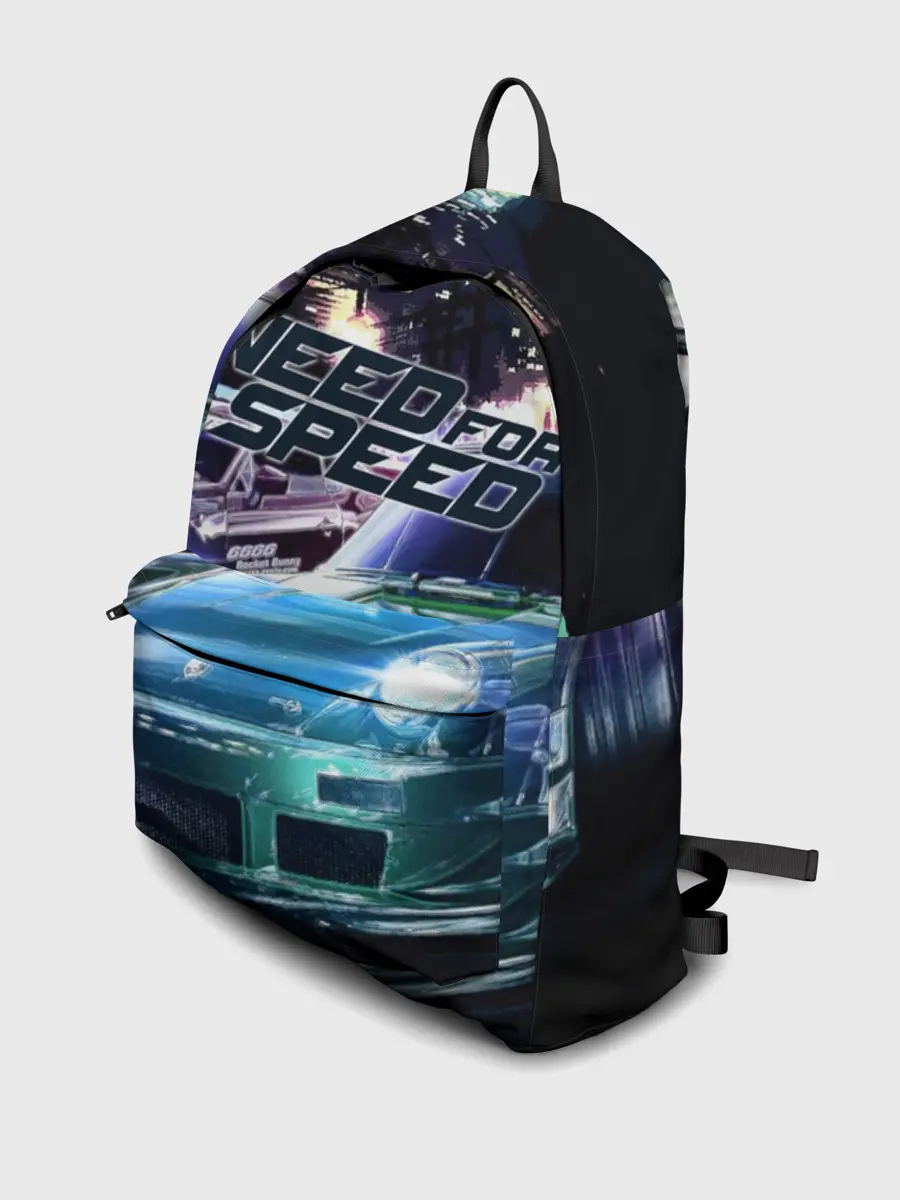 Рюкзак джинсовый / Need for Speed