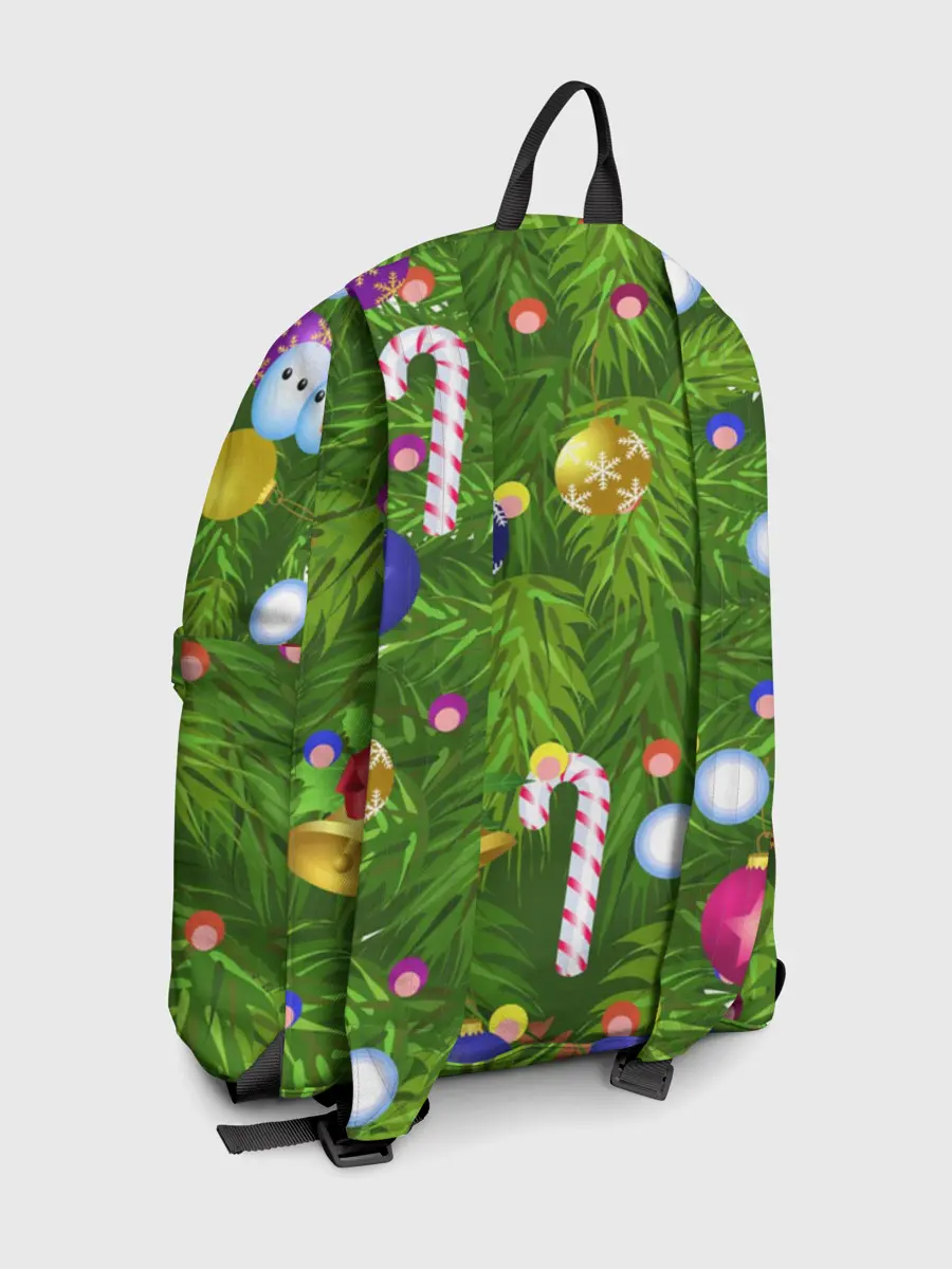 Рюкзак джинсовый / Ёлка новогодняя