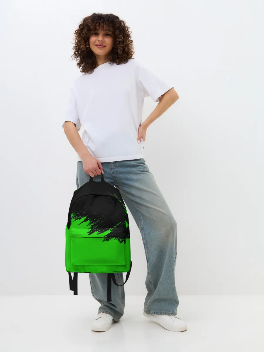 Рюкзак джинсовый / КРАСКА И НИЧЕГО ЛИШНЕГО!