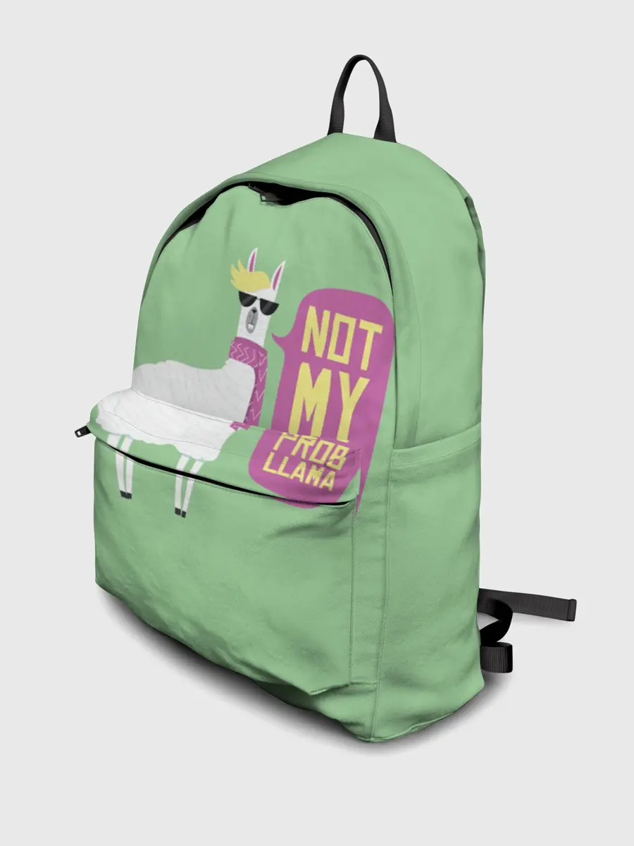 Рюкзак джинсовый / Лама