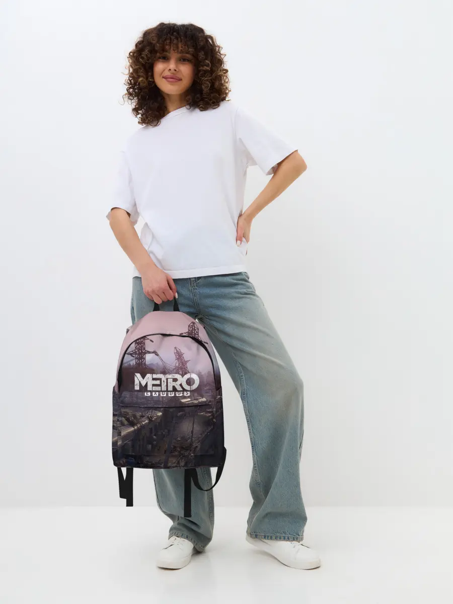 Рюкзак джинсовый / Metro Exodus
