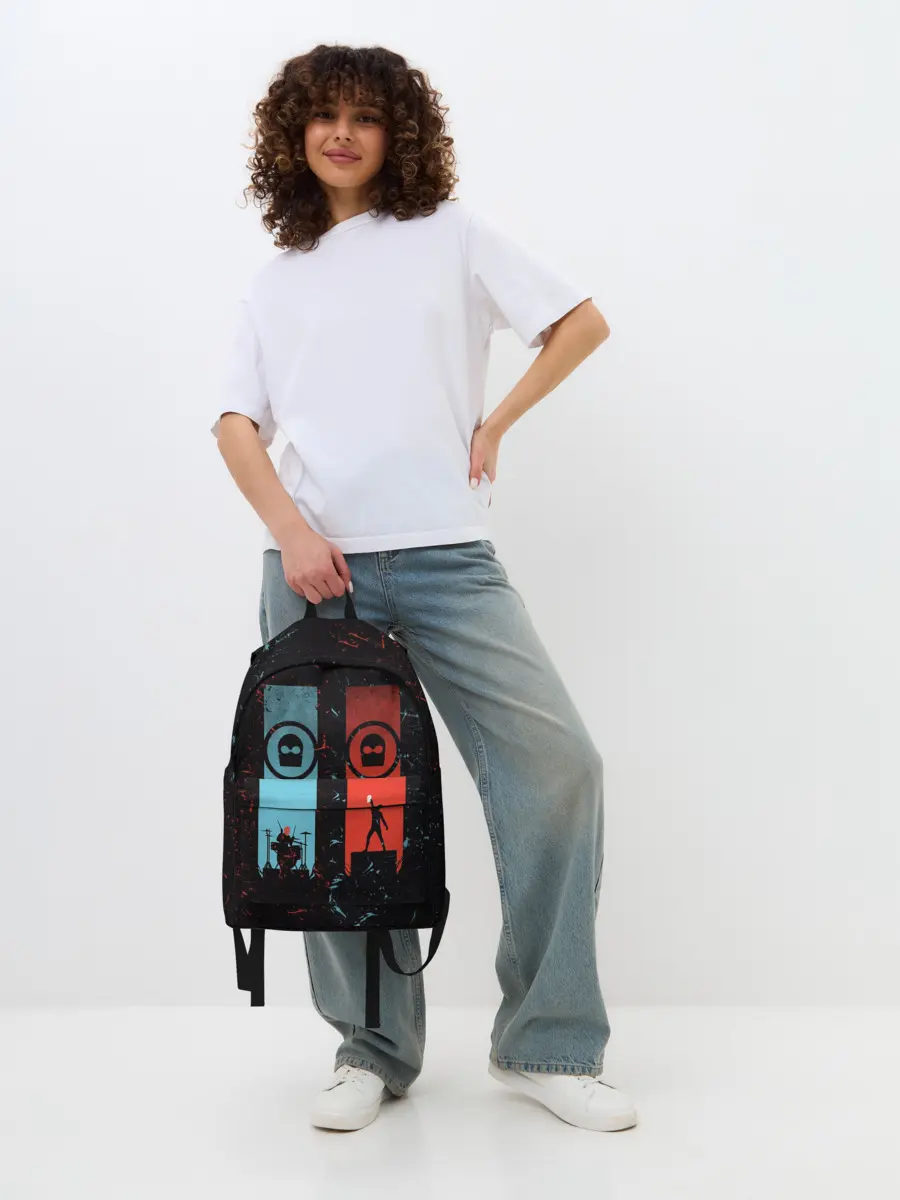 Рюкзак джинсовый / Twenty One Pilots