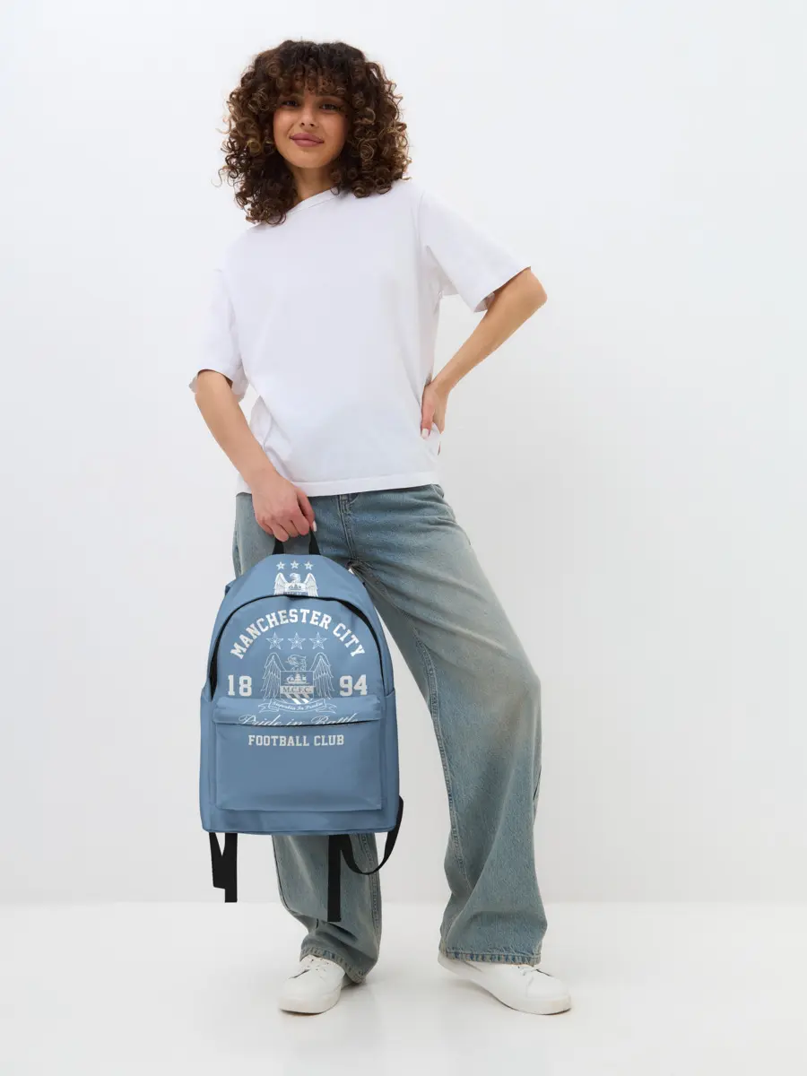 Рюкзак джинсовый / Манчестер Сити