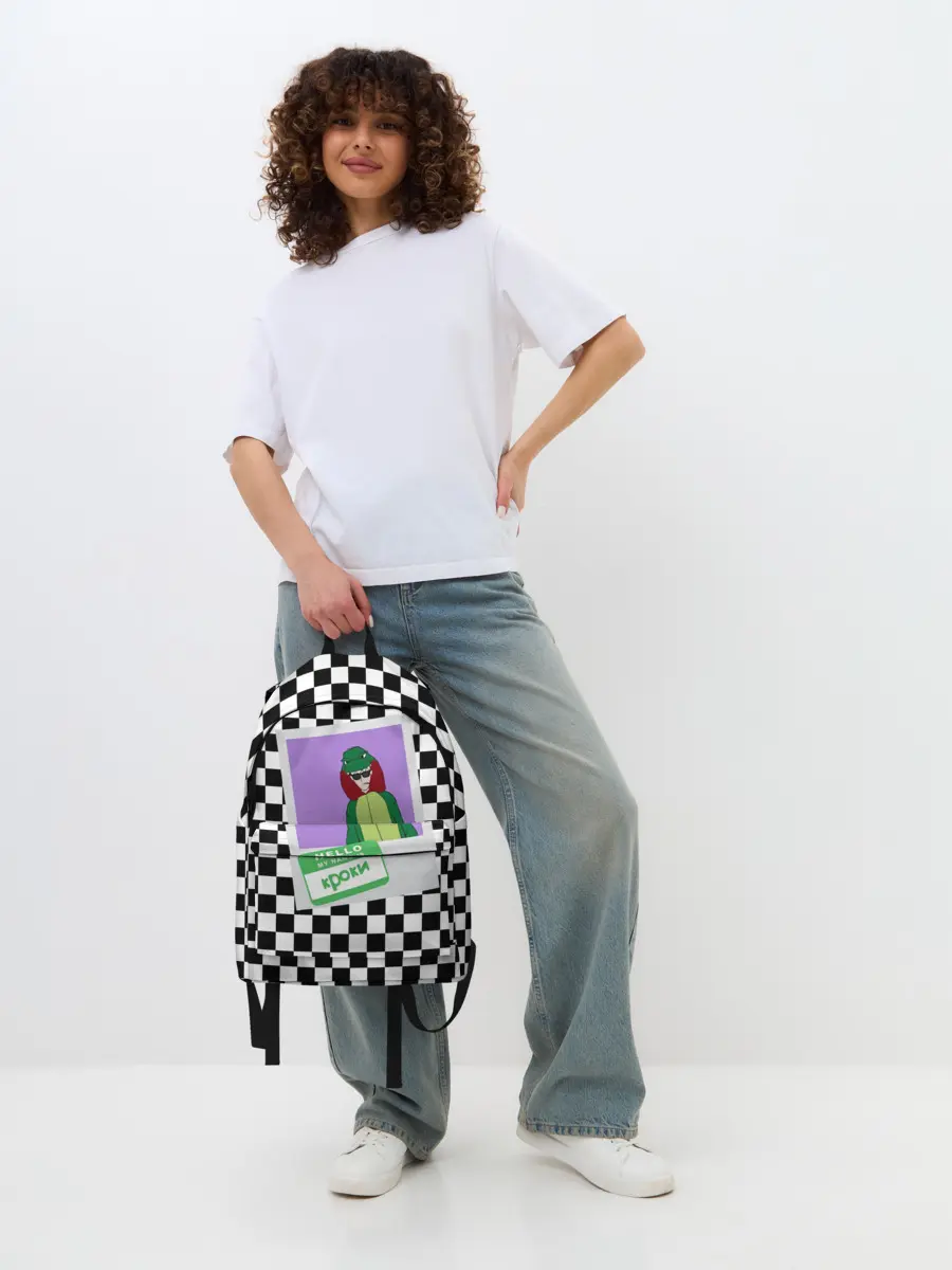 Рюкзак джинсовый / Френдзона Кроки