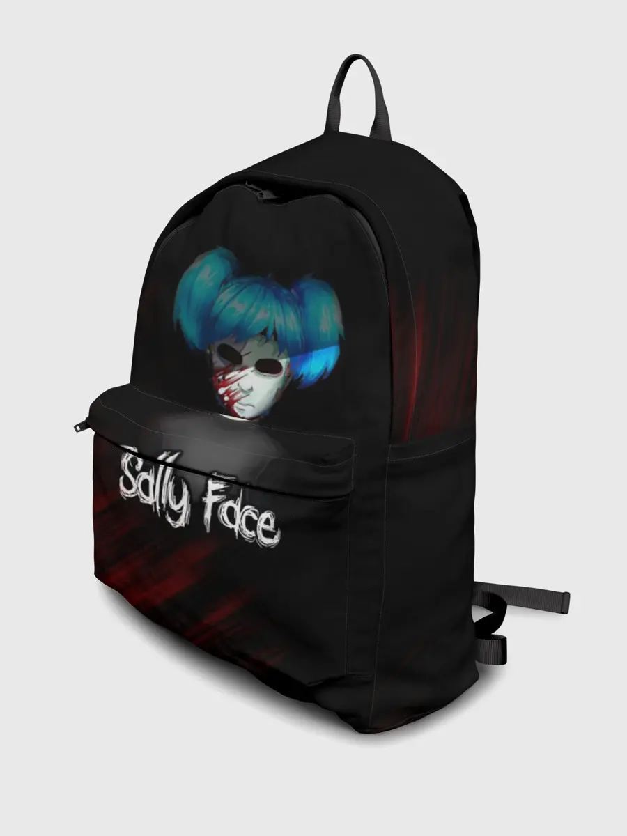 Рюкзак джинсовый / Sally Face окровавленное лицо