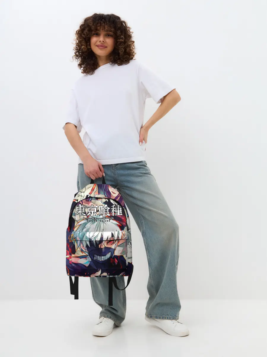 Рюкзак джинсовый / Tokyo Ghoul