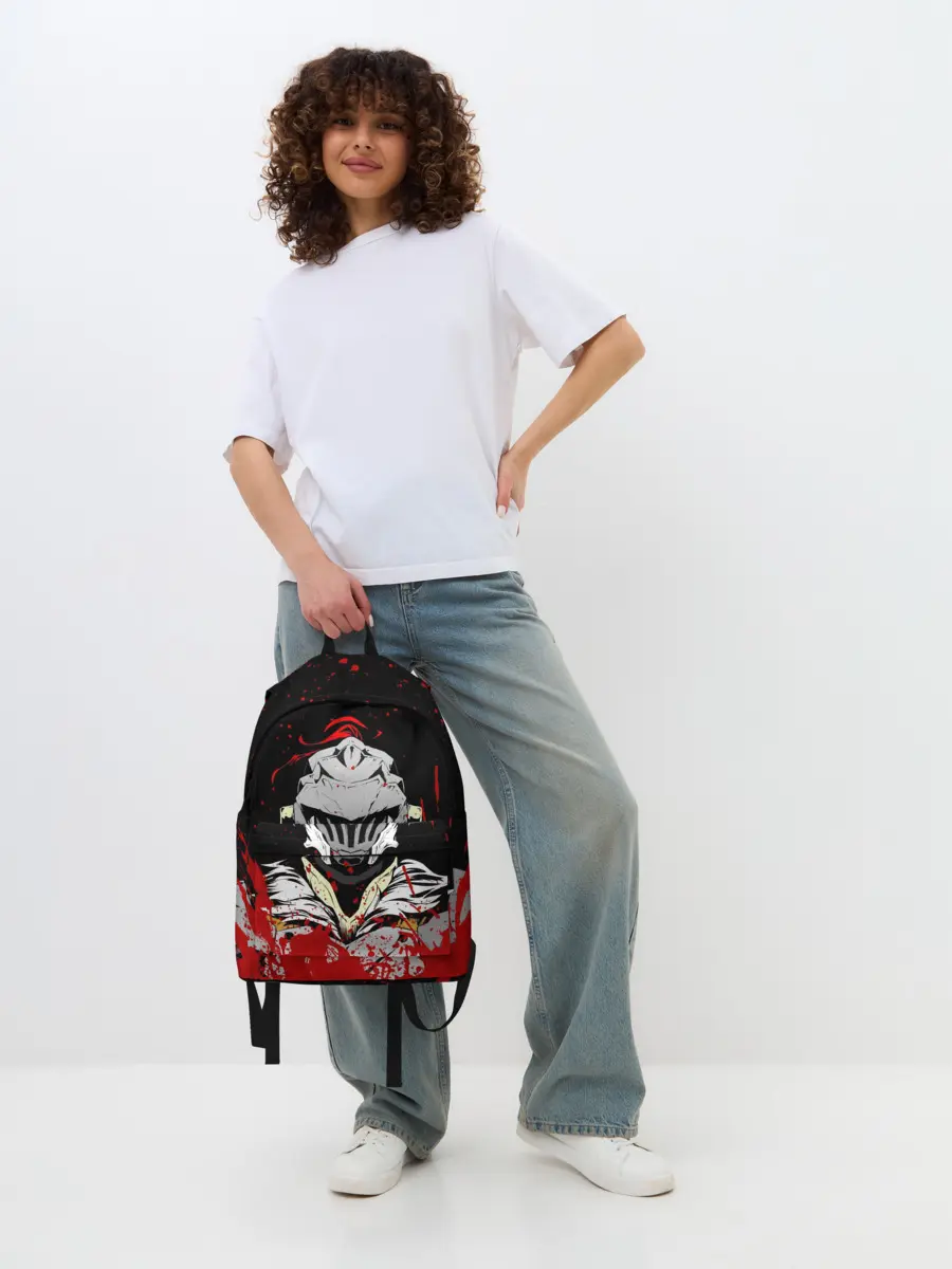 Рюкзак джинсовый / Goblin Slayer stains