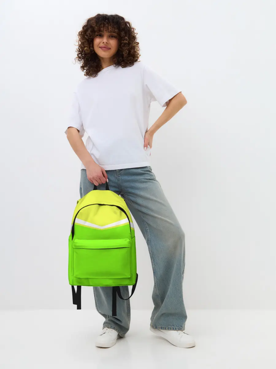 Рюкзак джинсовый / Угол зеленый