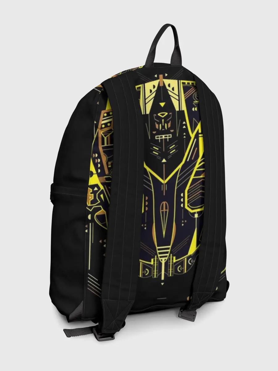 Рюкзак джинсовый / Автобот Бамблби