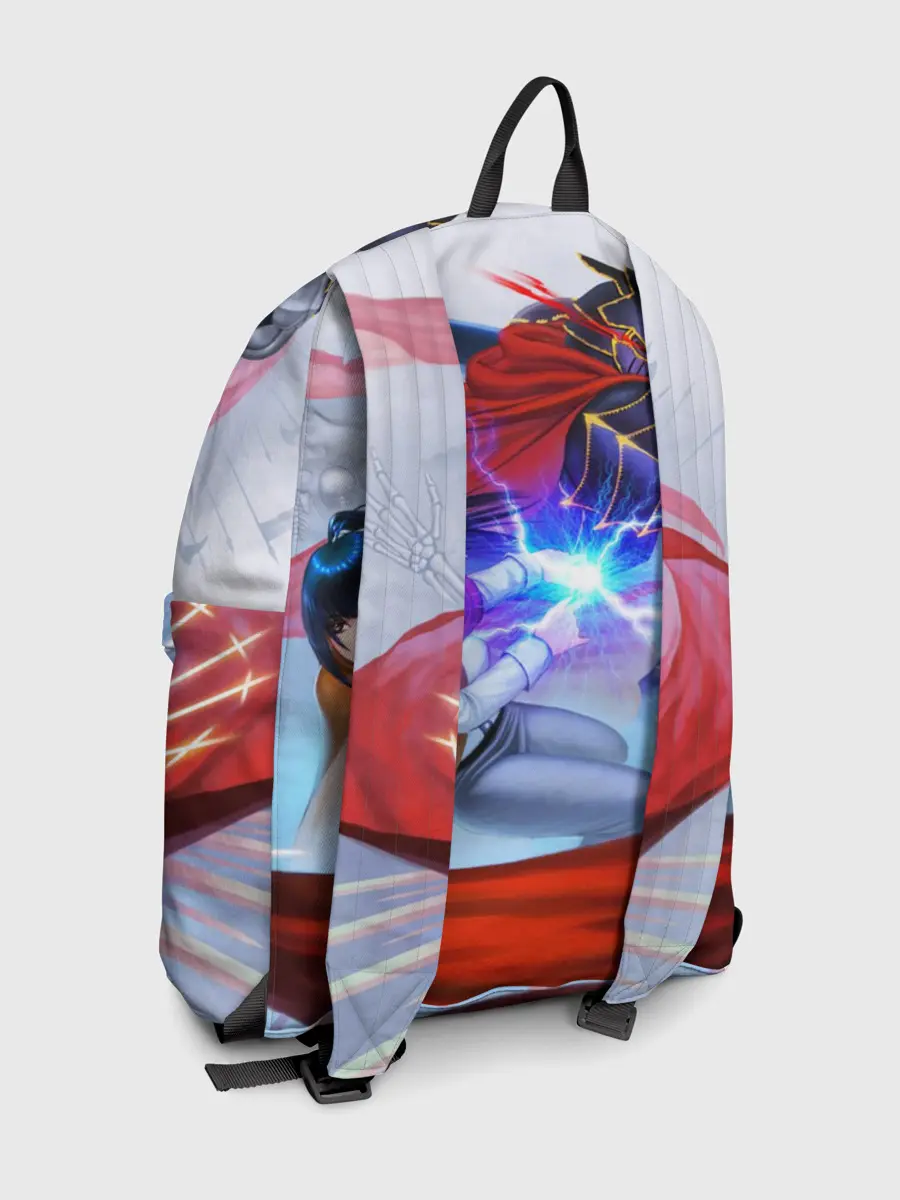 Рюкзак джинсовый / Narberal и Ainz Ooal Gown