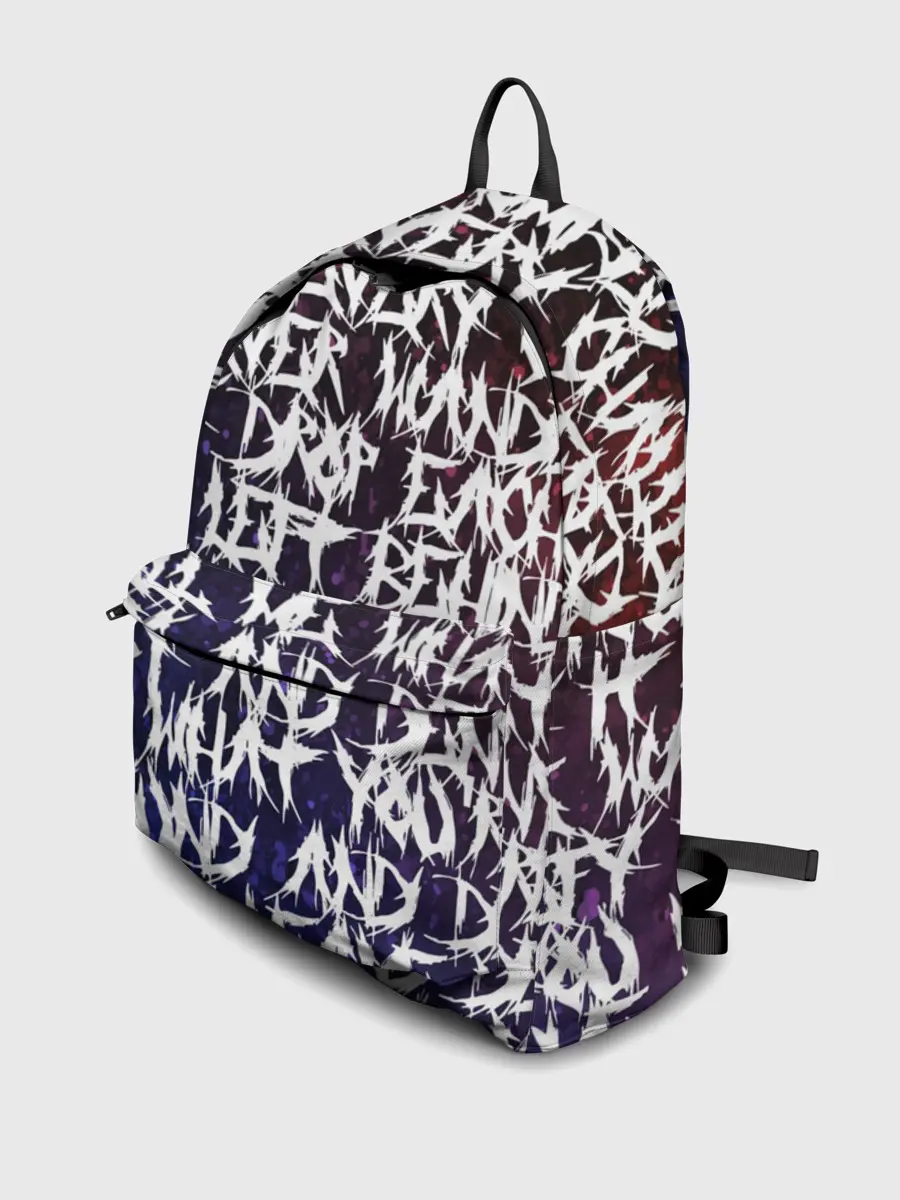 Рюкзак джинсовый / Art of words