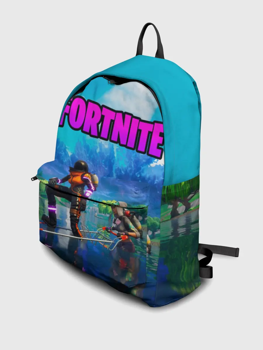 Рюкзак джинсовый / Fortnite повозка