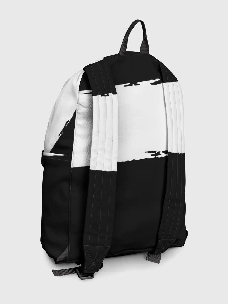 Рюкзак джинсовый / БЕЗДОМНЫЙ БОГ. Белый отрывок