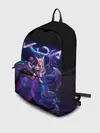 Рюкзак джинсовый / Ahri. KDA