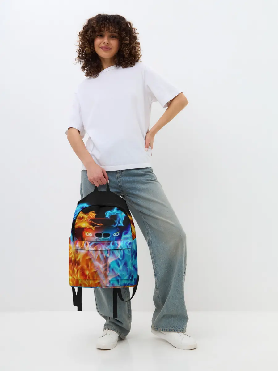 Рюкзак джинсовый / BMW