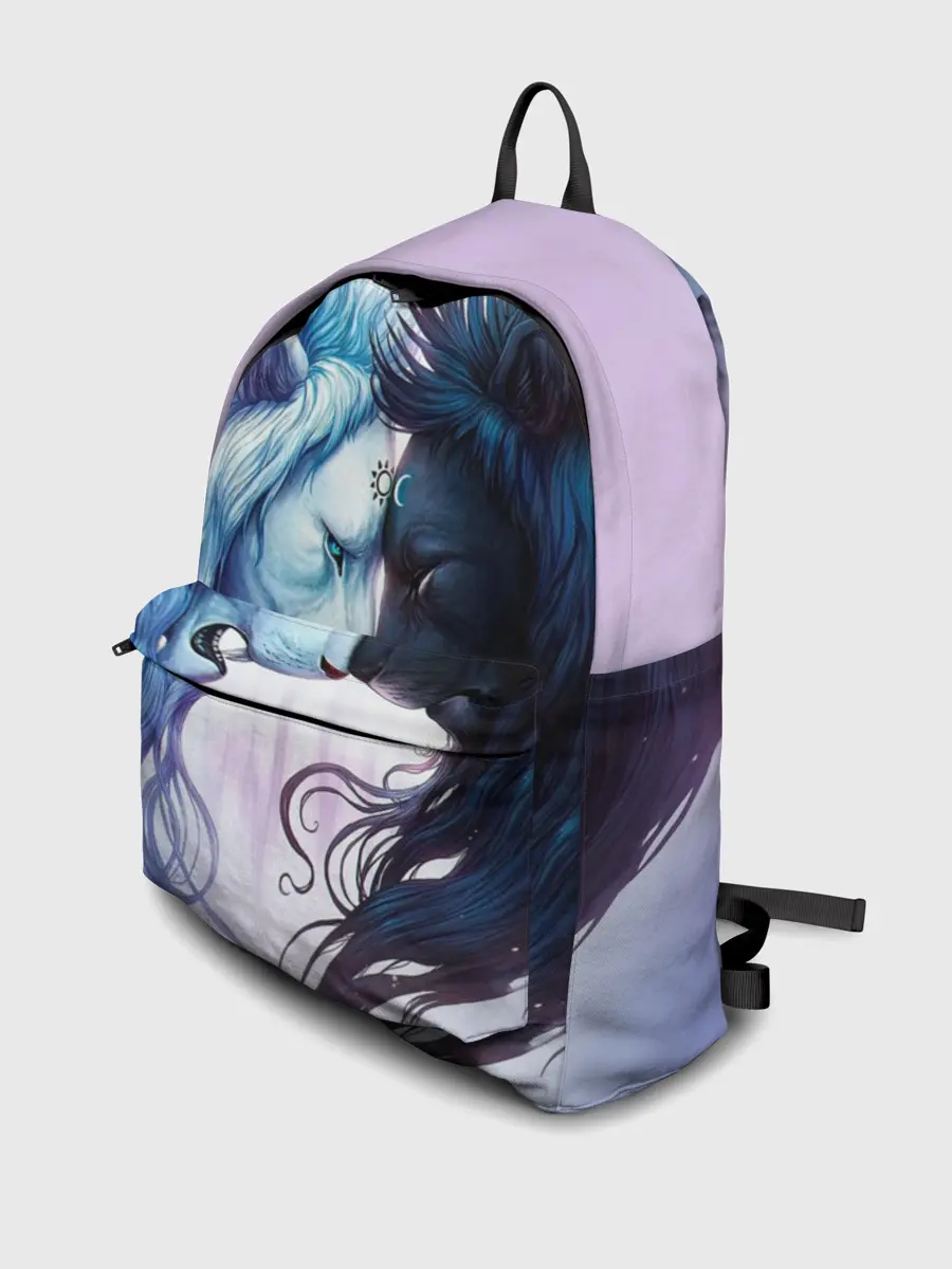 Рюкзак джинсовый / Lions love