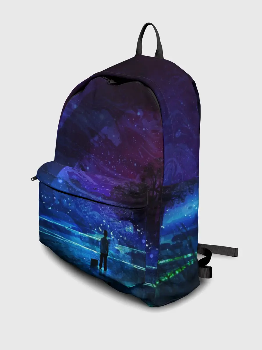 Рюкзак джинсовый / Парень и космос