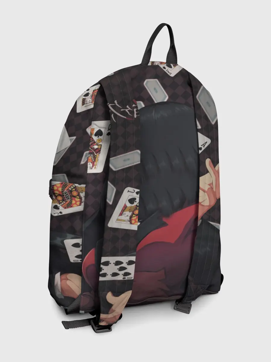 Рюкзак джинсовый / kakegurui yumeko карты