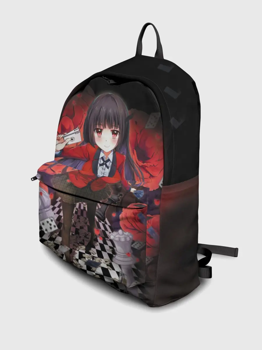 Рюкзак джинсовый / Kakegurui шахматная доска