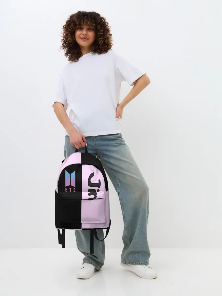 Рюкзак джинсовый / BTS Jin