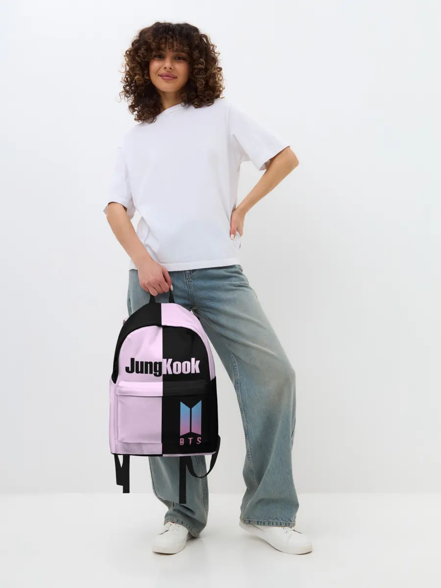 Рюкзак джинсовый / BTS Jung Kook