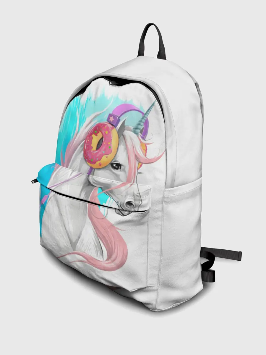 Рюкзак джинсовый / Music Unicorn Art