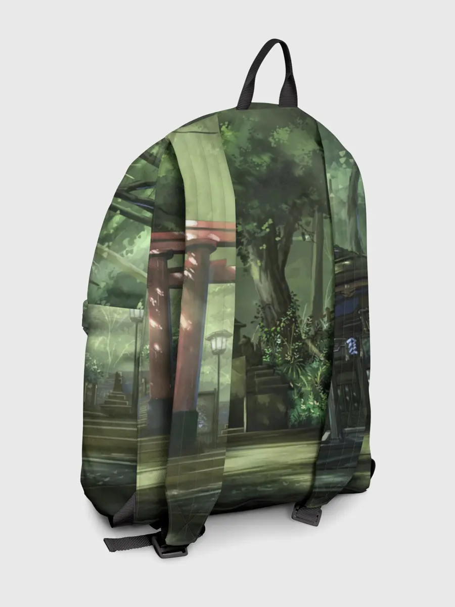 Рюкзак джинсовый / Фейри Тейл лес