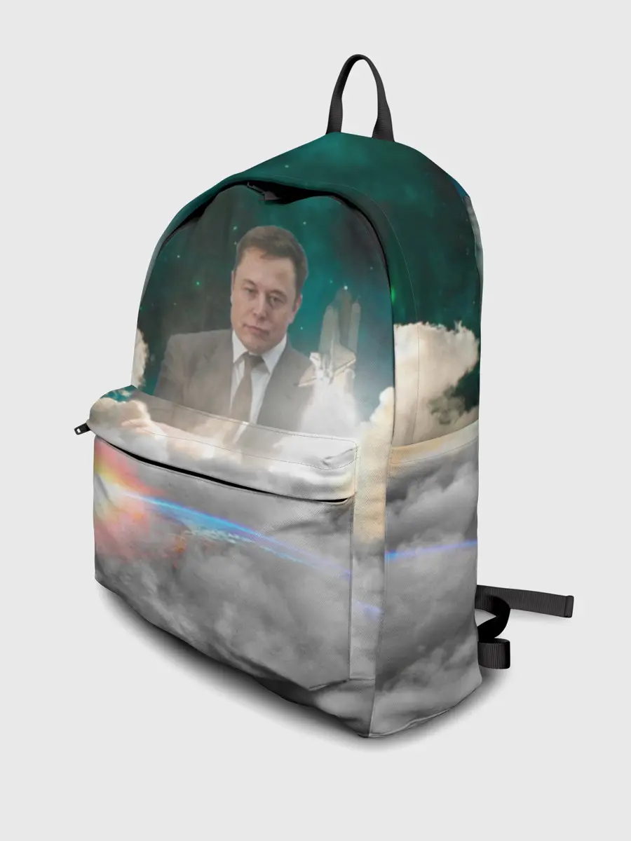 Рюкзак джинсовый / Elon Musk Thinker