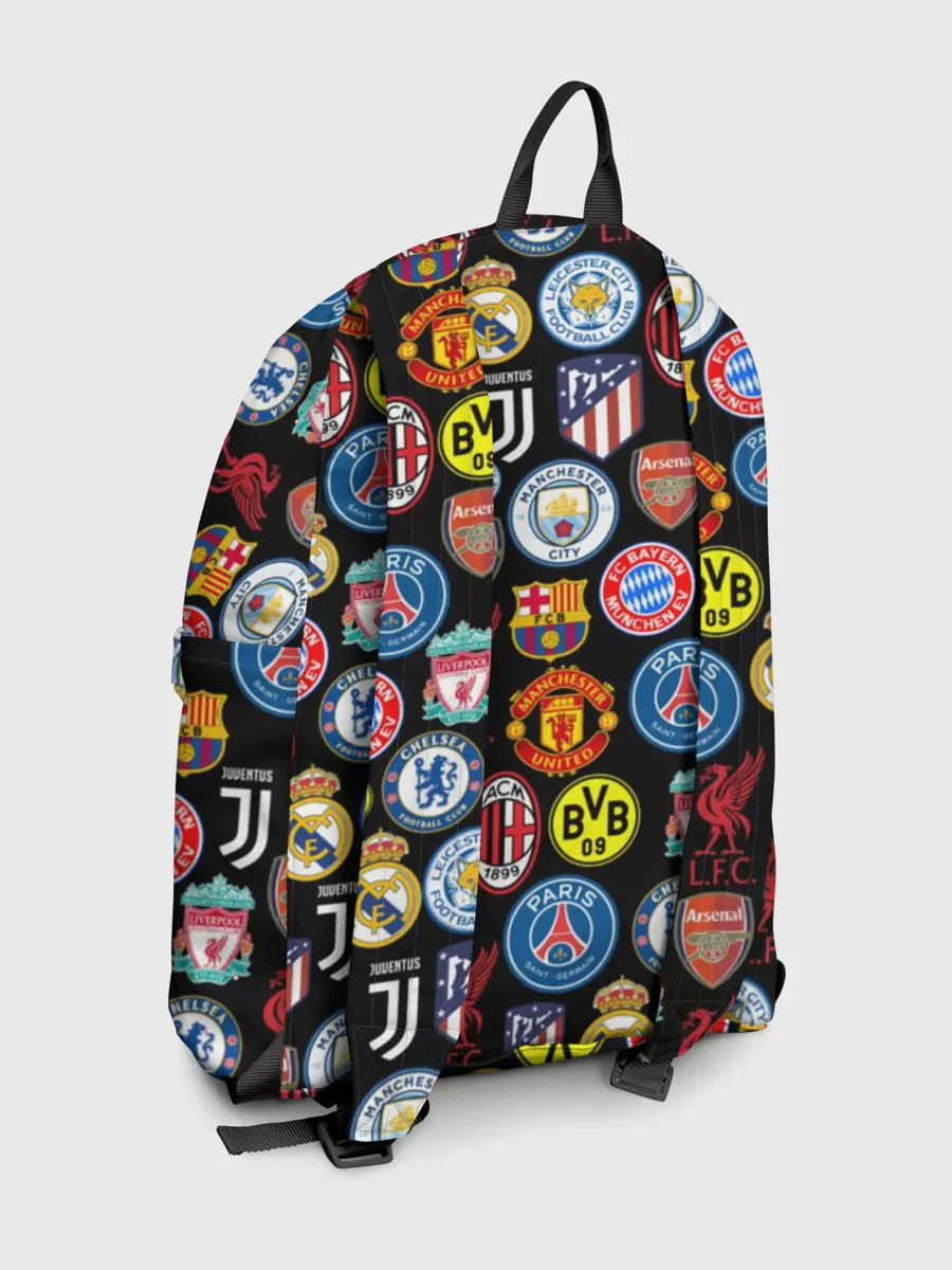 Рюкзак джинсовый / ЛОГО ФУТБОЛЬНЫХ КОМАНД