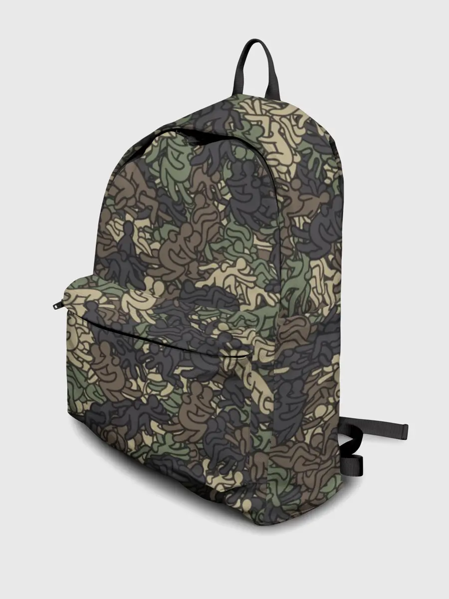 Рюкзак джинсовый / Камуфляж с секс позами