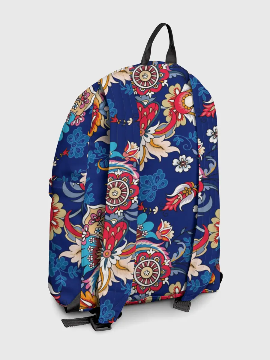 Рюкзак джинсовый / Экзотический орнамент