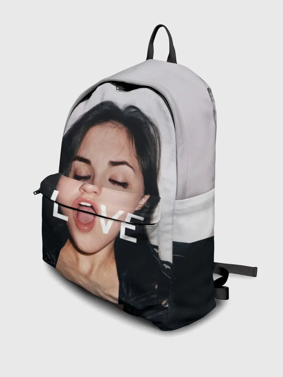 Рюкзак джинсовый / Sasha Grey LOVE